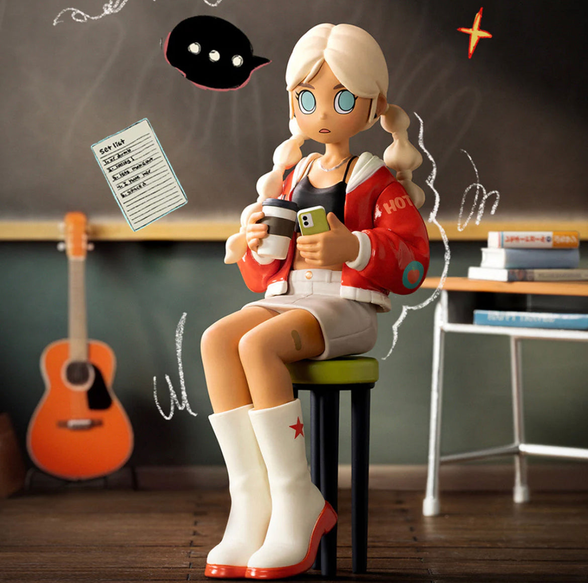 POP MART Peach Riot Rise Up Series Blind Box Confirmed Style