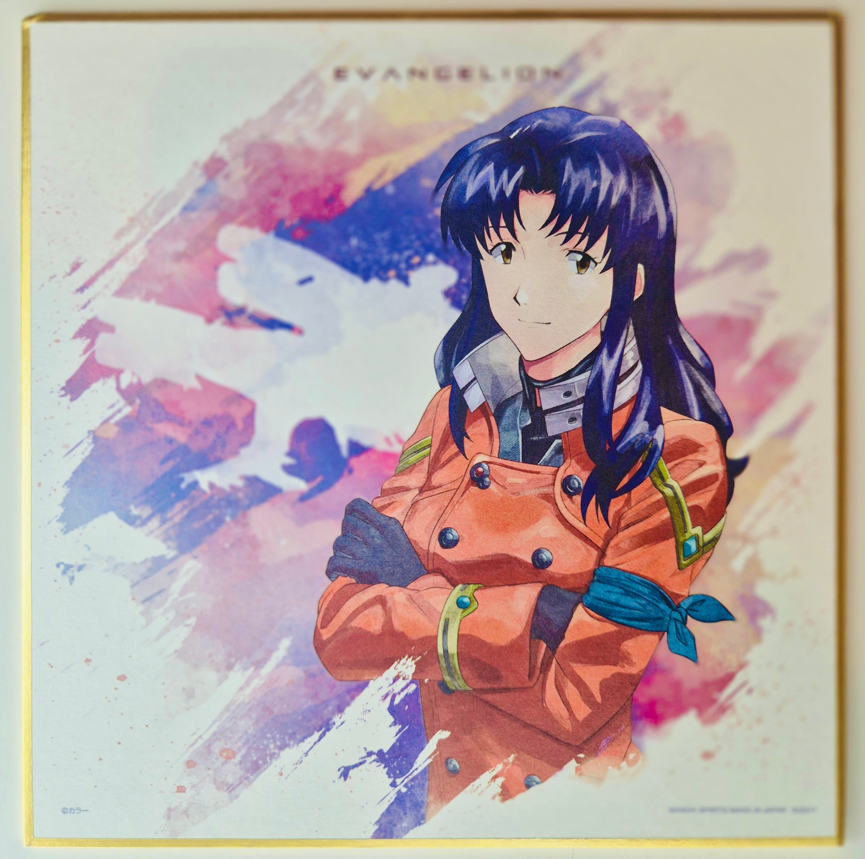 Evangelion Misato Shikishi Collector Board JP