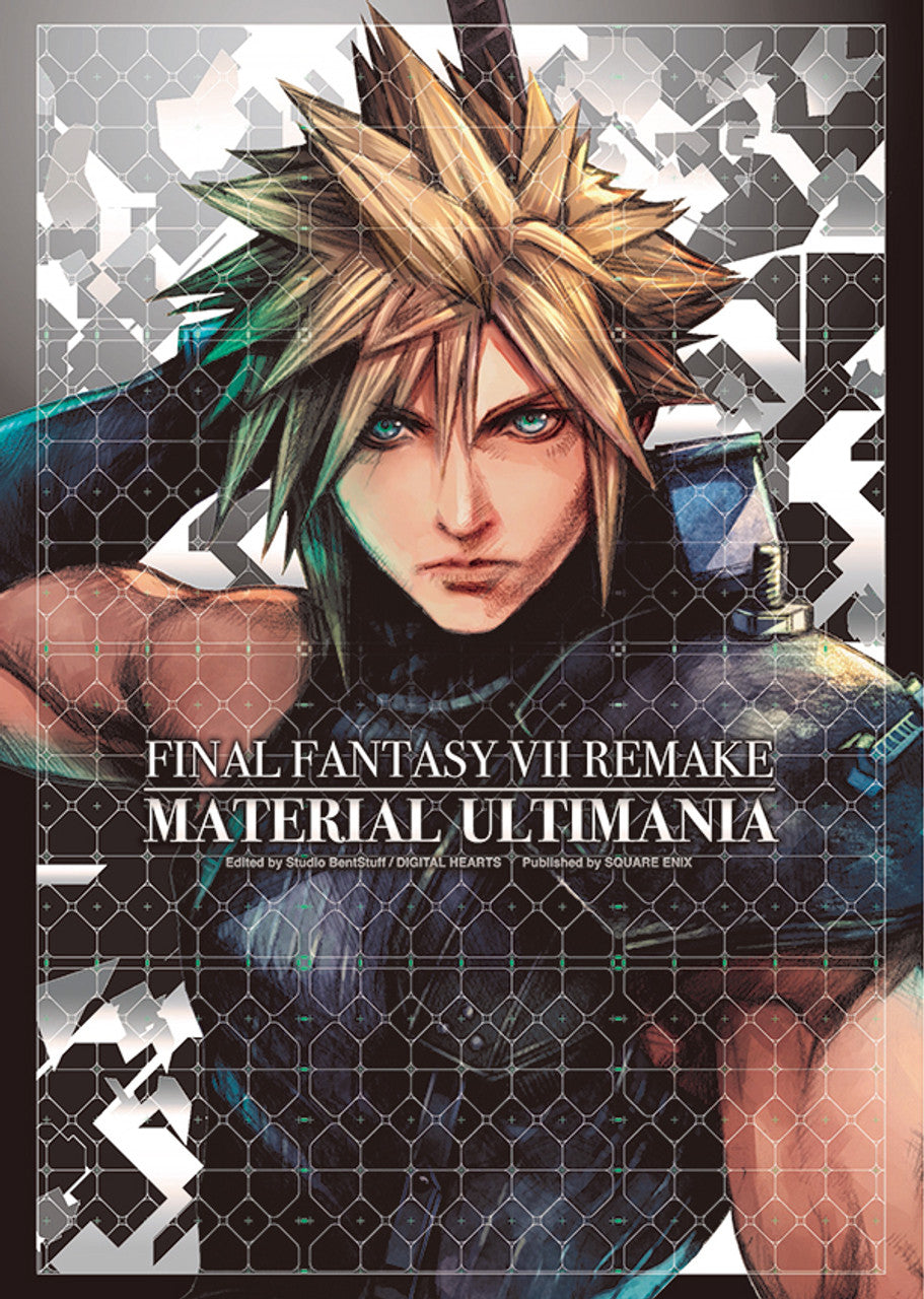 Final Fantasy VII Remake Material Ultimania Art Book English Hardcover