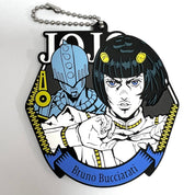 JoJo’s Bizarre Adventure Bruno Bucciarati rubber keychain by Bandai