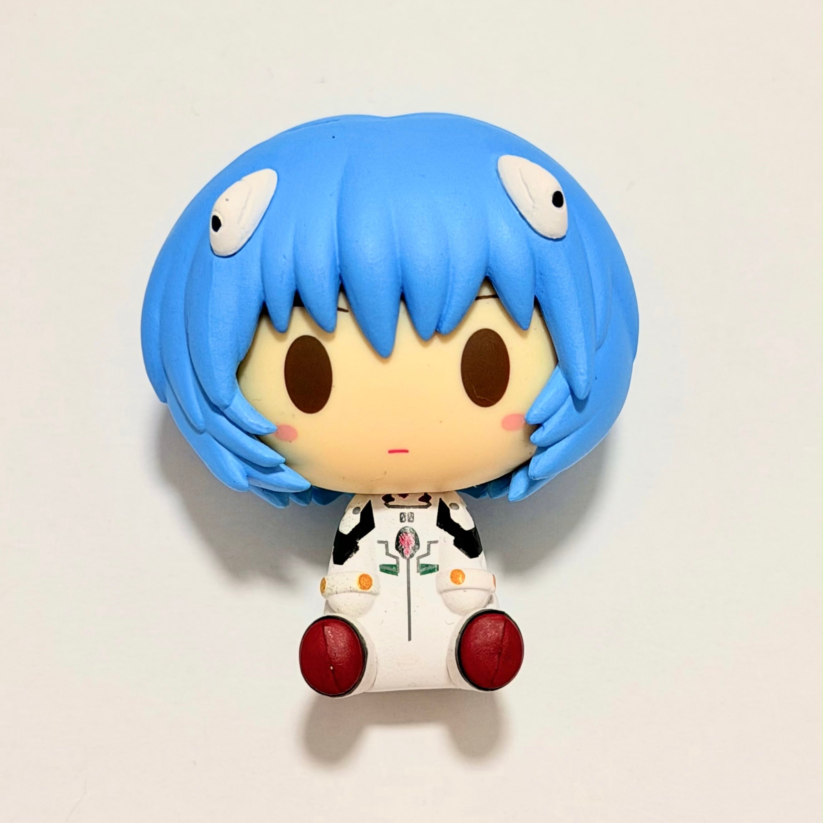 Neon Genesis Evangelion Rei Ayanami Chokonokko mini figurine by Bandai