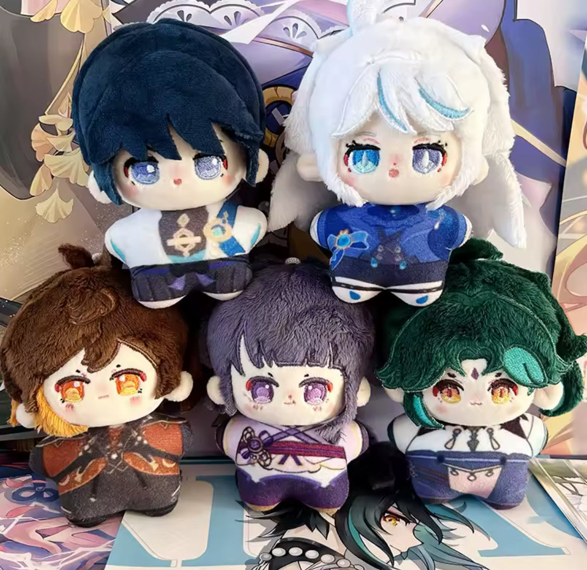 Genshin Impact Xiao Fanmade Plushie Keychain