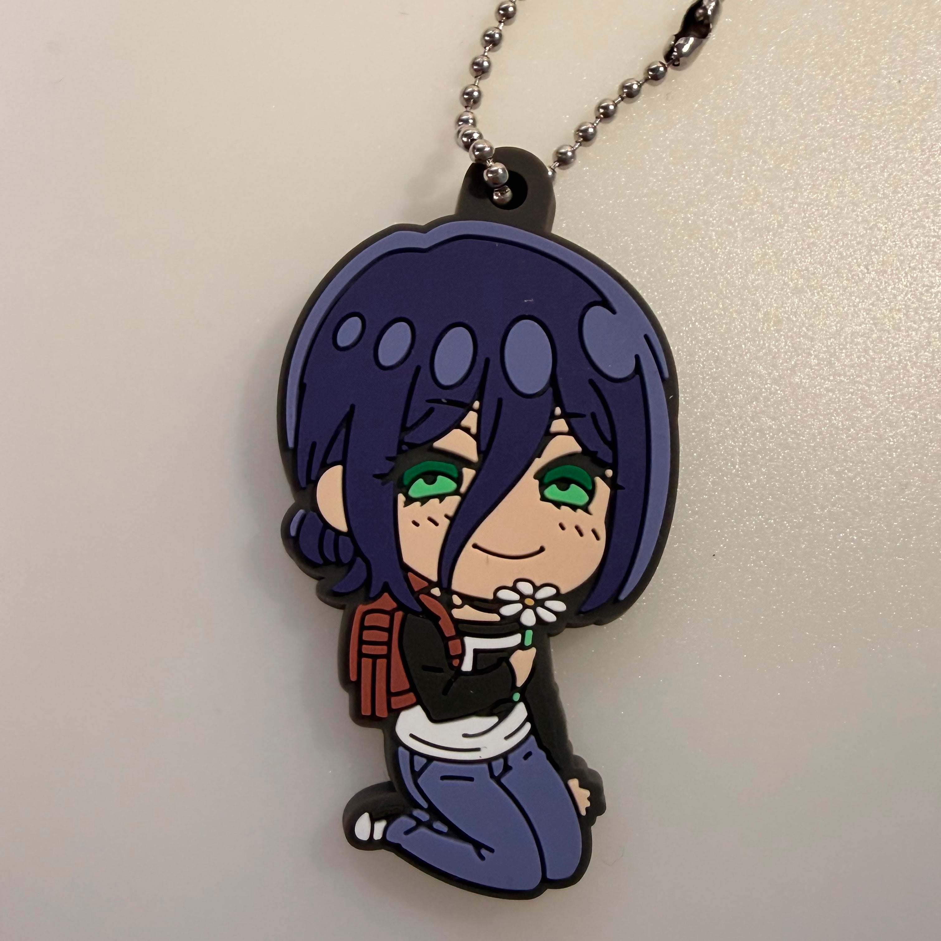 Chainsaw Man “Defo Rubba!” Reze rubber keychain by Takara Tomy A.R.T.S