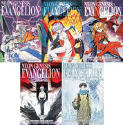 Neon Genesis Evangelion Manga Complete Omnibus Editions 1-5 (RARE)