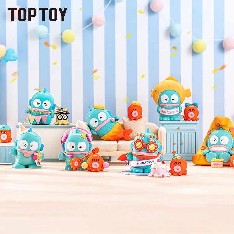 Sanrio Hangyodon 2025 Happy Birthday Blind Box Figures by TOP TOY