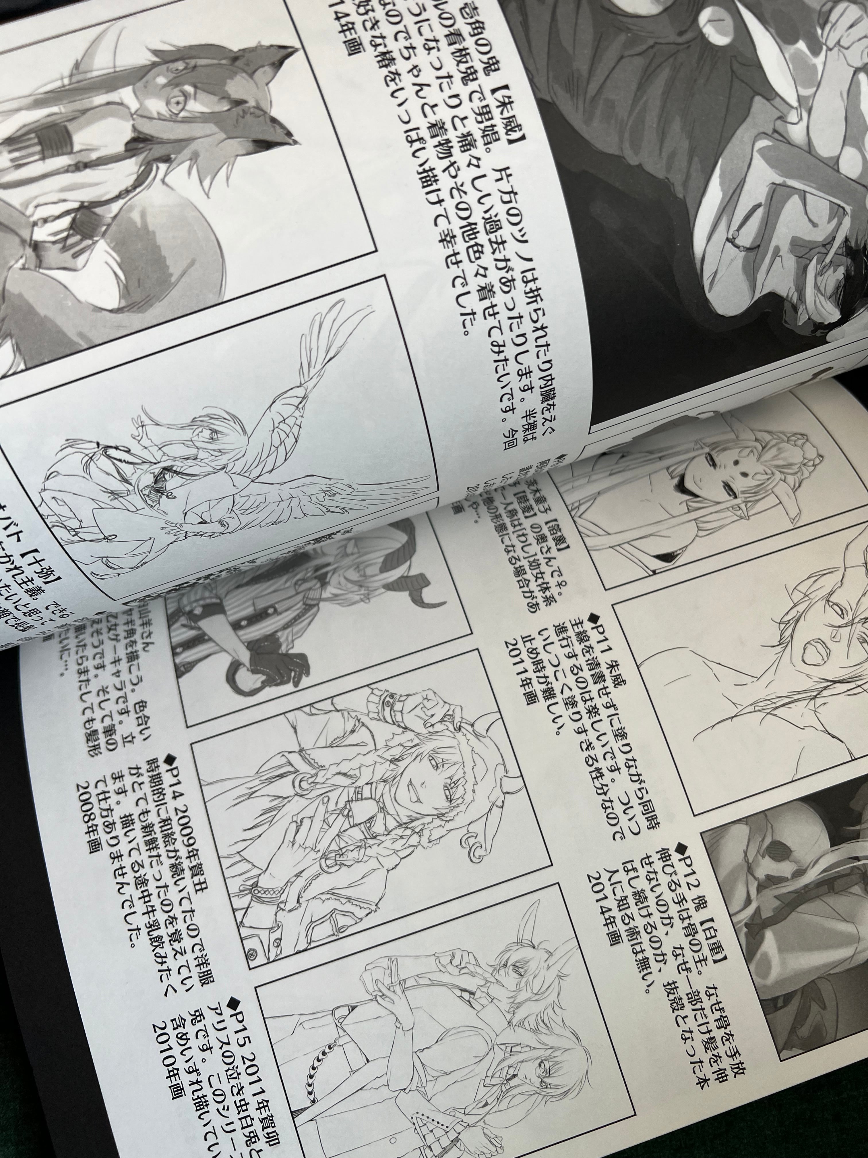 Yone Kazuki Illustrations 2014 - Artist of Hakuouki, Hiiro No Kakera etc