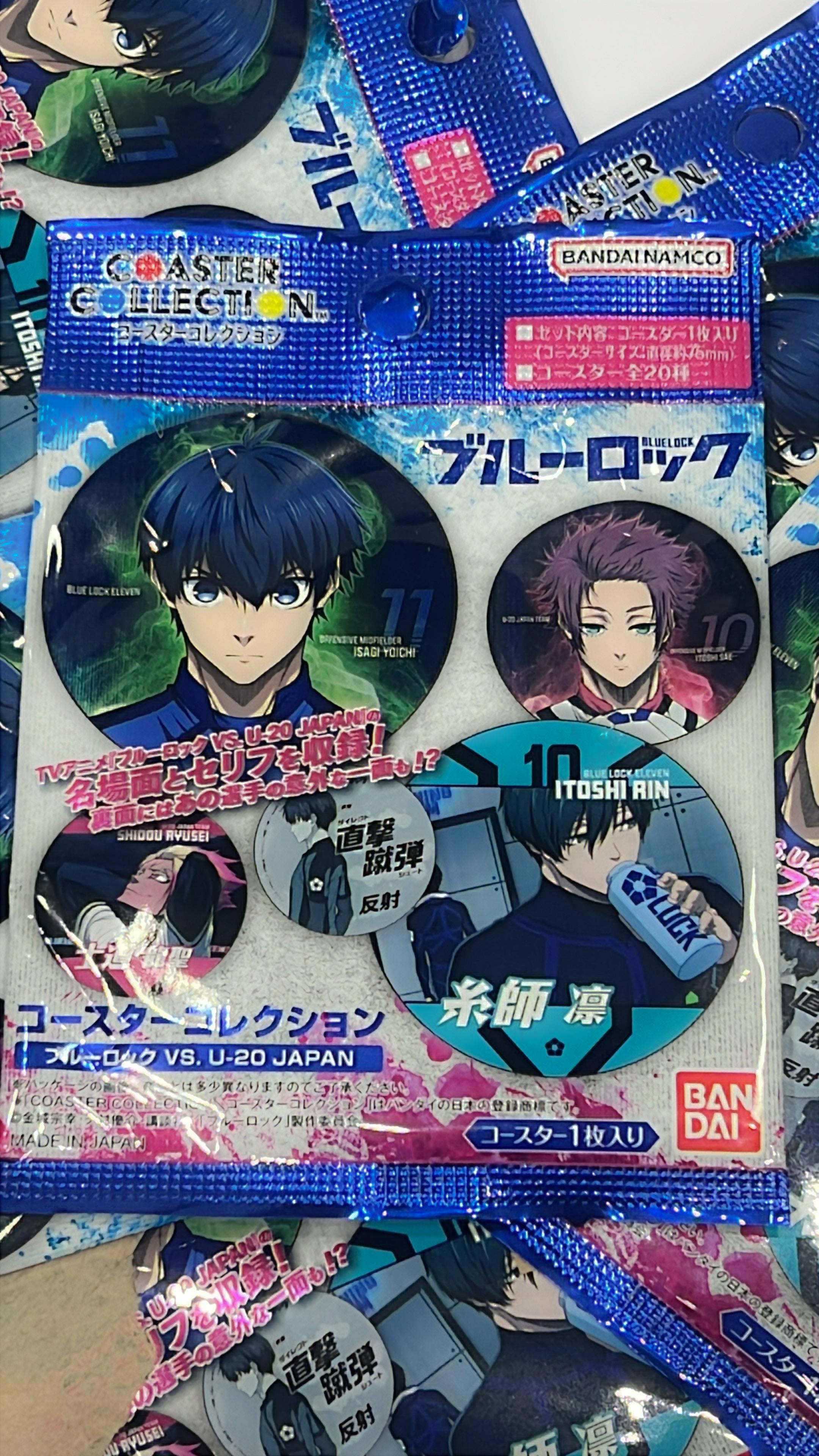 Blue Lock Collector Circle Coaster Blind Bag (1 Random Bag)
