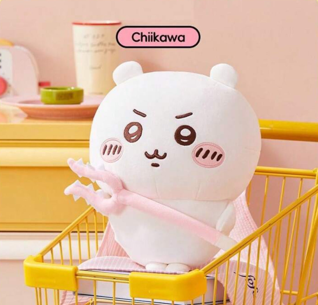 Chiikawa Official Plushie with Weapon