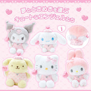Sanrio Pink Dreaming Angel Cupid Plush keychains