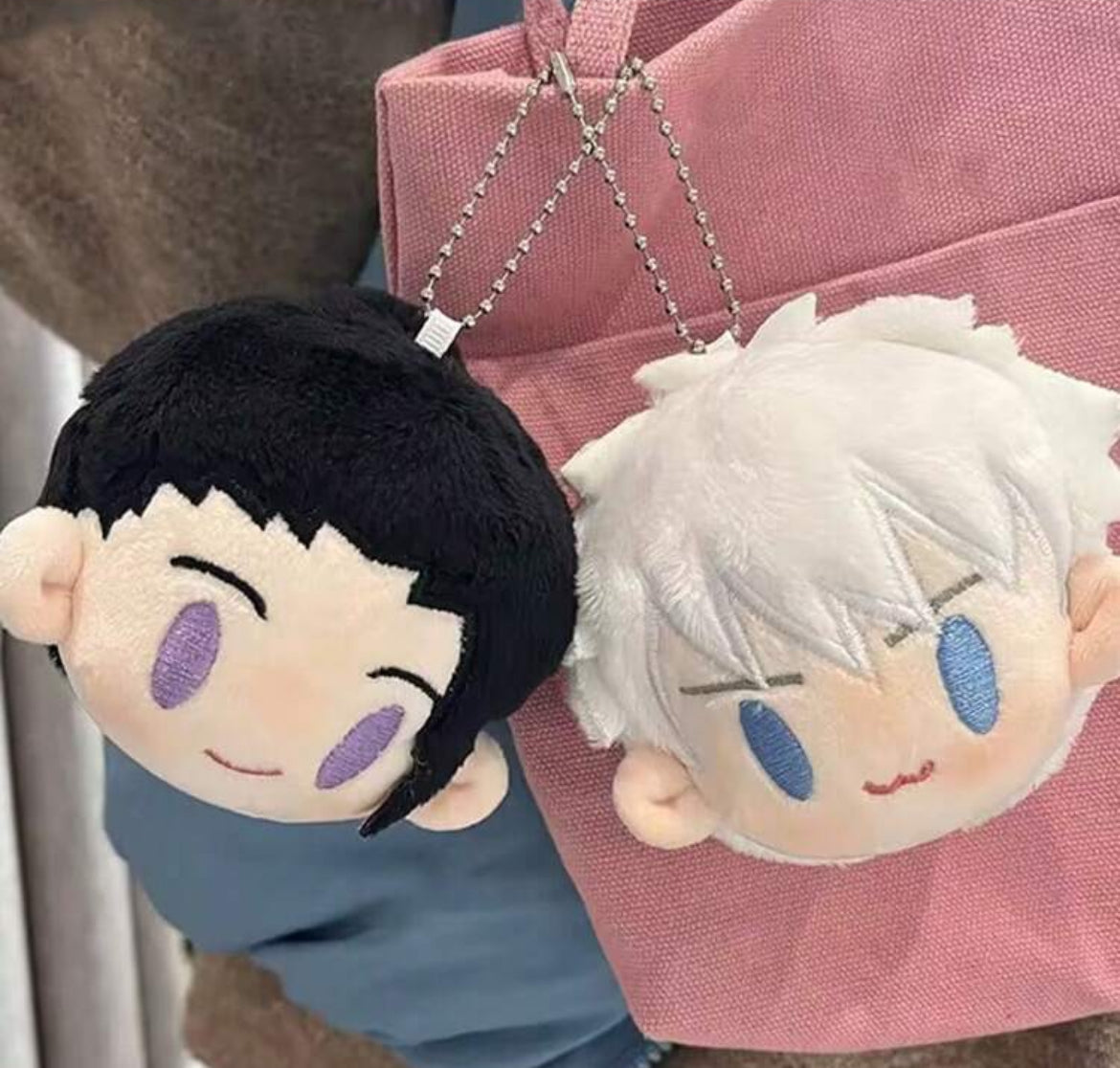 Jujutsu Kaisen Gojo Geto Nanami Mini Plush Keychains