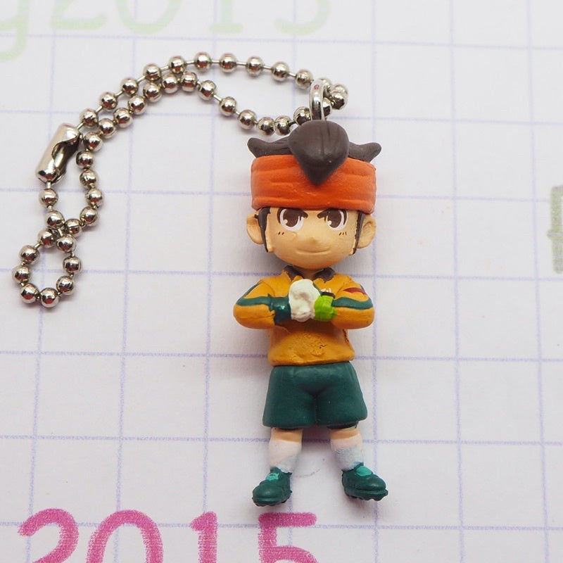 Inazuma Eleven Endou Mamoru Official Figure Keychain JP RARE