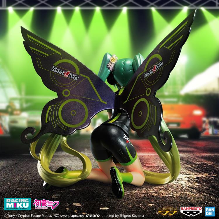 OPEN BOX RARE Vocaloid Hatsune Miku Racing Version Racing Miku 2017 Team UKYO Cheering Version Chronicles