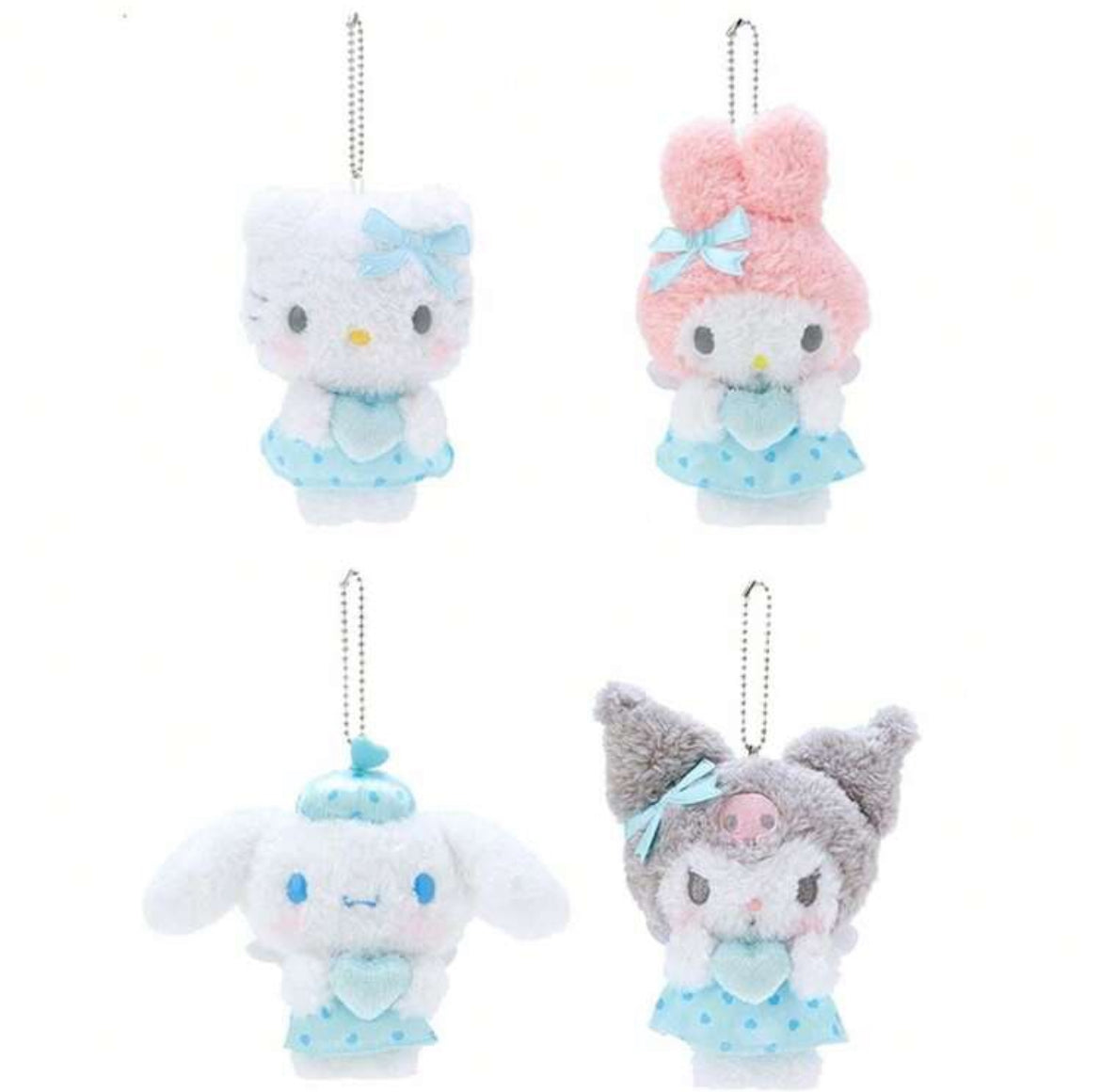 Sanrio Blue Cupid Plush keychains