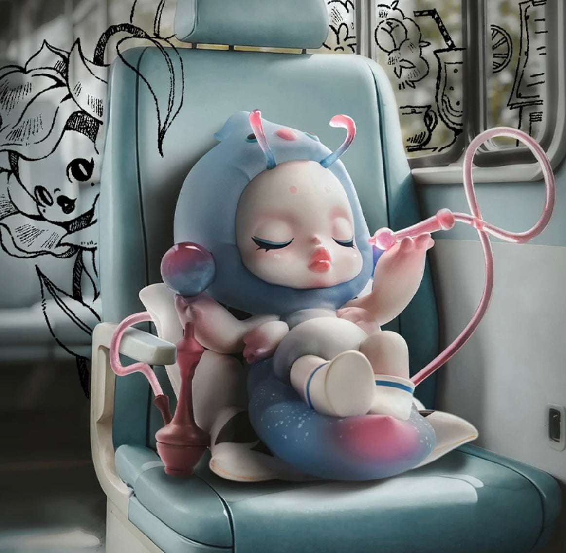 Skullpanda Everyday Wonderland Blind Box figures by Popmart
