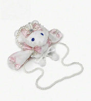 Bunny Plush Purse Pink