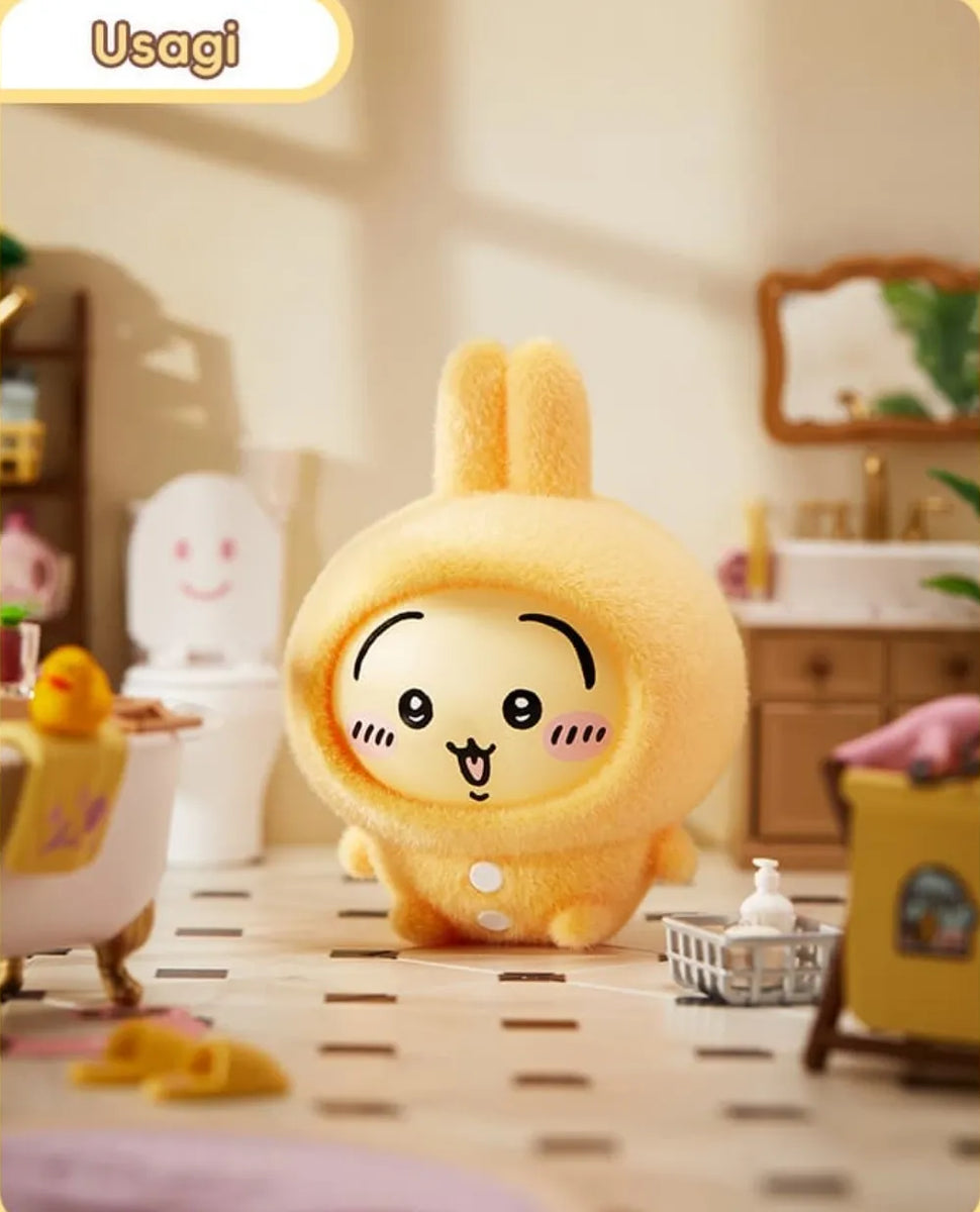 Chiikawa Pajamas Face Changing Pendant Blind Box By Miniso