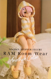 Re:Zero Starting Life in Another World Ram (Room Wear Yellow Color Ver.) Noodle Stopper Figure BY FURYU