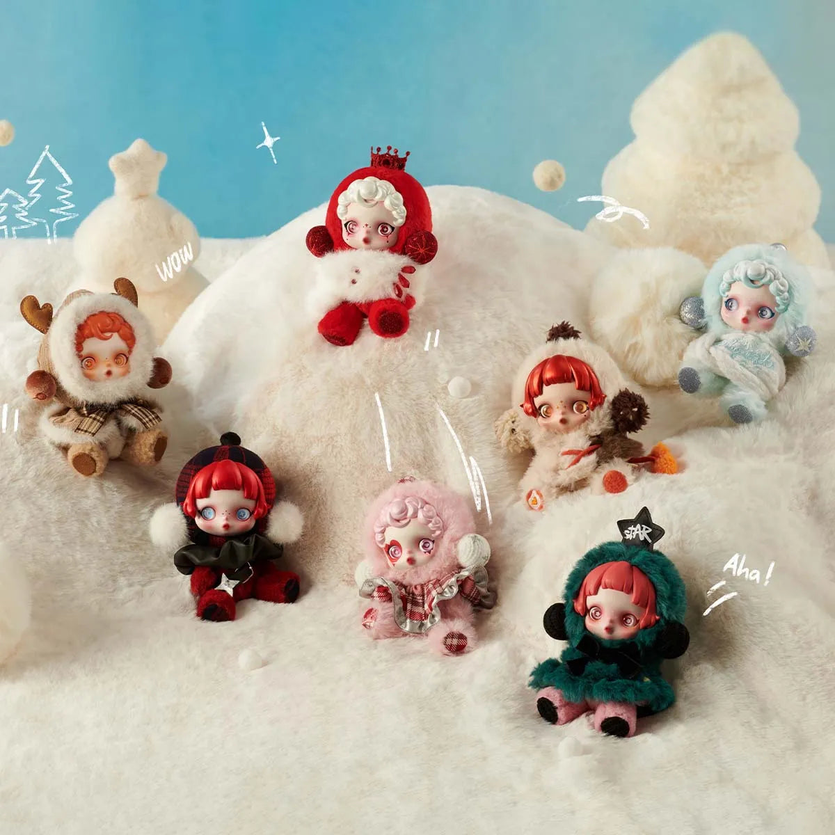 Skullpanda Winter Symphony Blind Box Plush Dolls by Pop Mart (Confirmed Style Available)