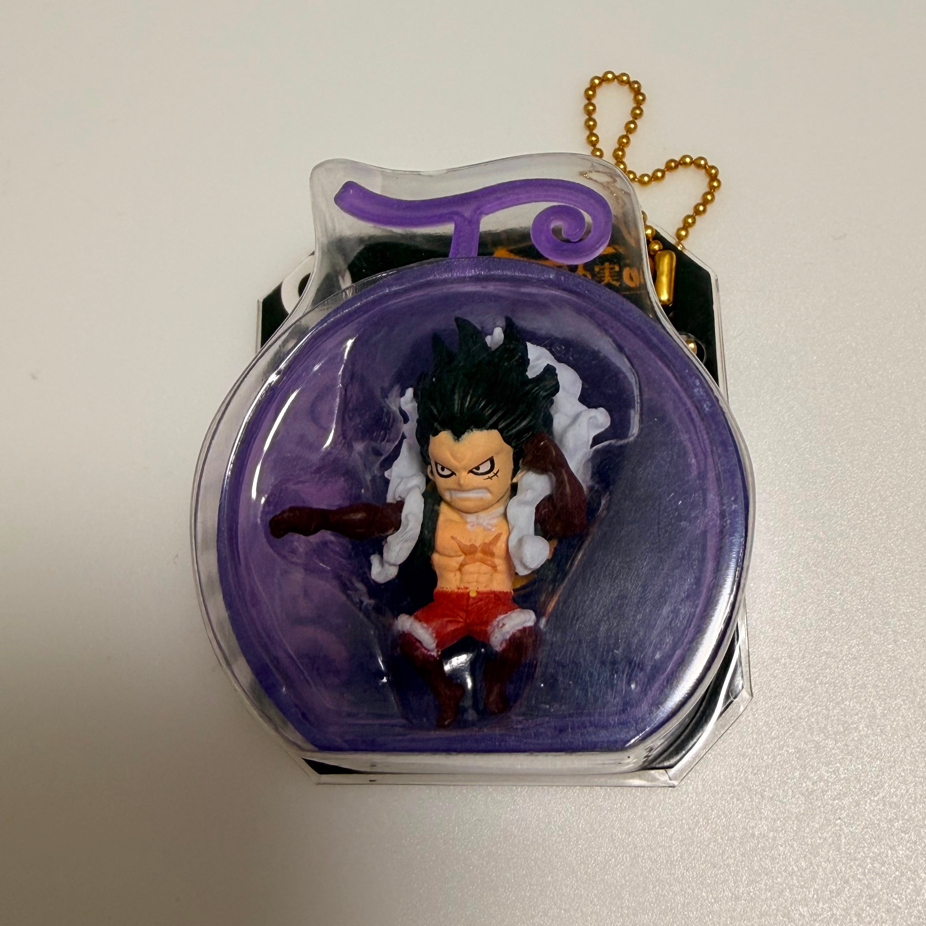One Piece Fruit Micro Blister Monkey D. luffy mimi figurine keychain JP