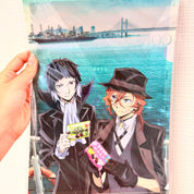 Bungo Stray Dogs Nakaya Nakahara & Ryunosuke Akutagawa Official Folder