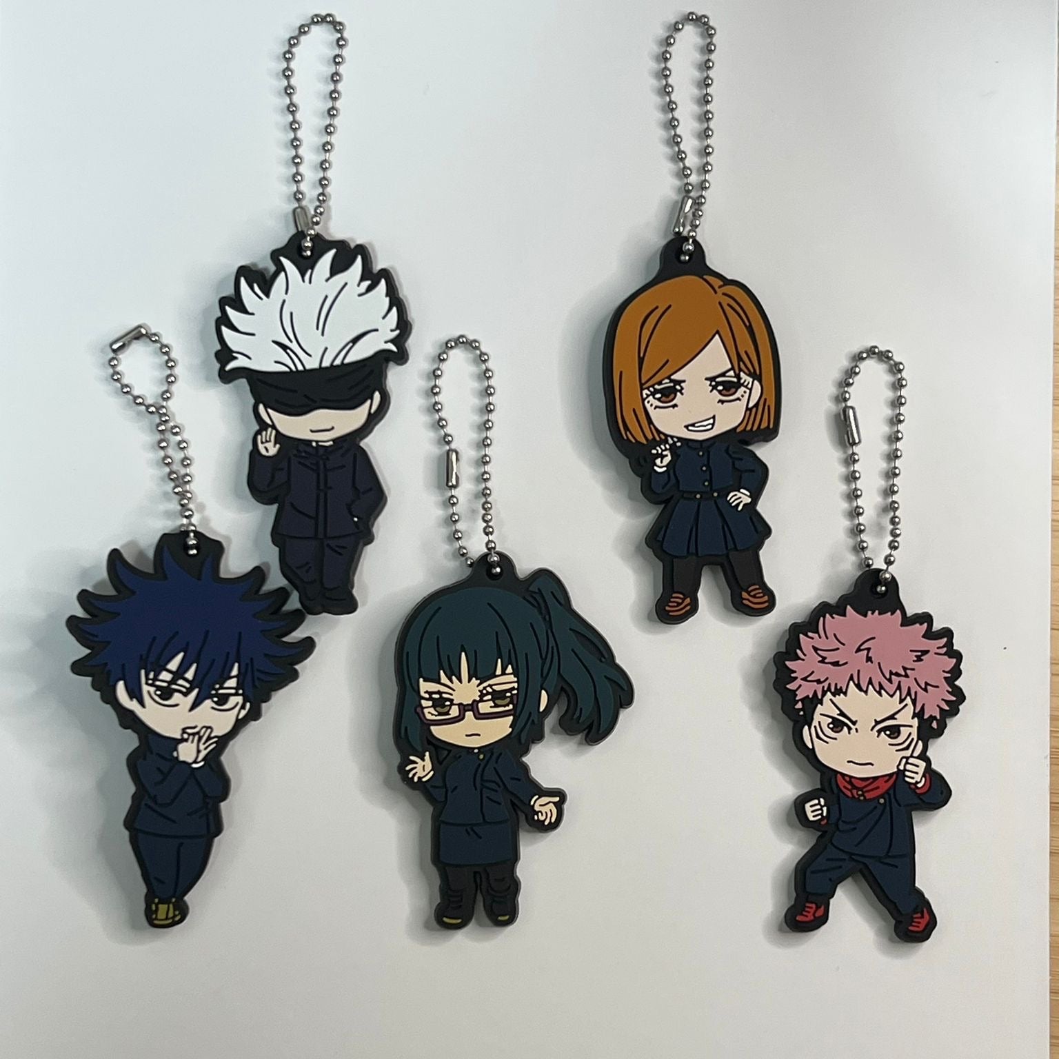 Jujutsu Kaisen Nobara Rubber keychain by Goods Smile Company Nendoroid Plus Capsule Line