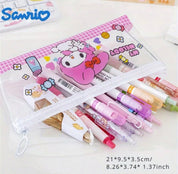 Sanrio Transparent Pencil Case