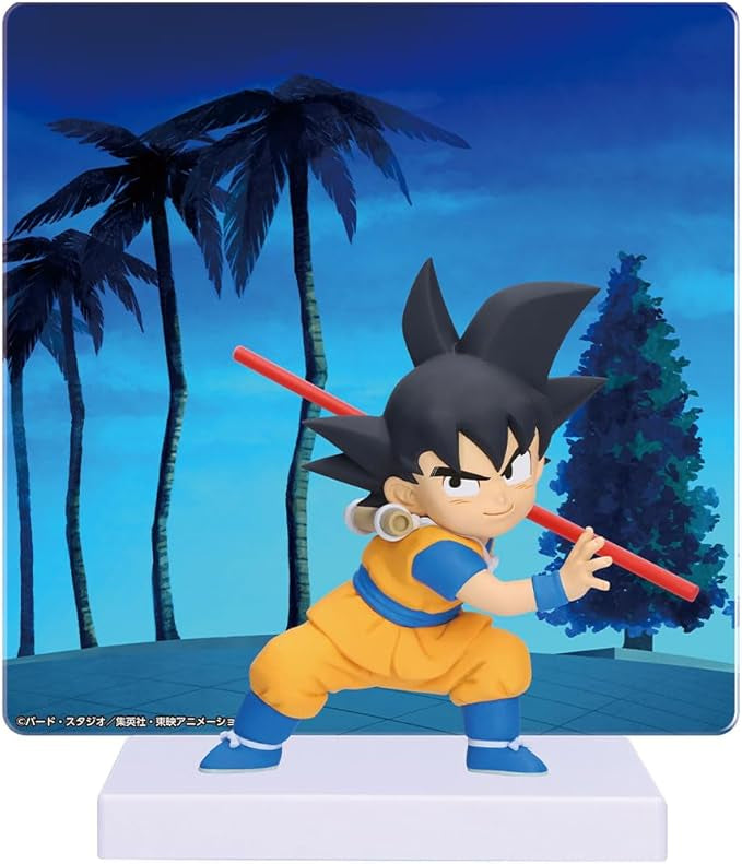 Banpresto - Dragon Ball DAIMA - Son Goku with Panel (mini) Figure