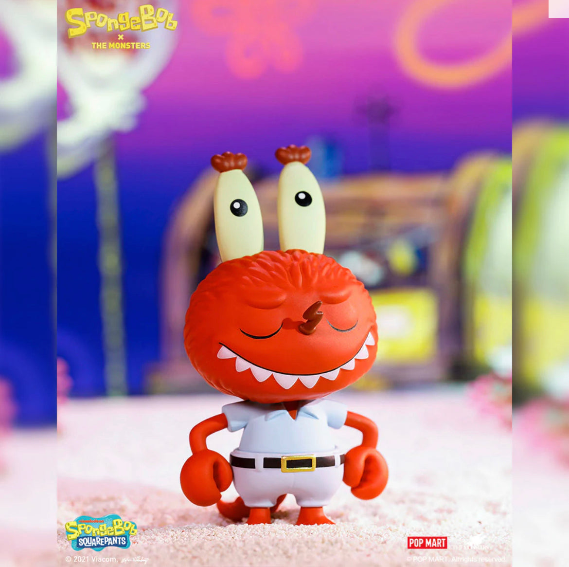 The Monsters x SpongeBob Blind Box Series by Kasing Lung x POP MART