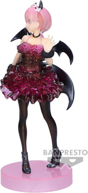 Banpresto - Re:Zero-Starting Life in Another World - Ram Special Color ver. -Clear & Dressy-, Bandai Spirits Espresto Figure
