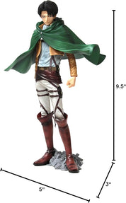 Attack on Titan Master Stars Piece 49088 9.5" Levi Ackerman Action Figure