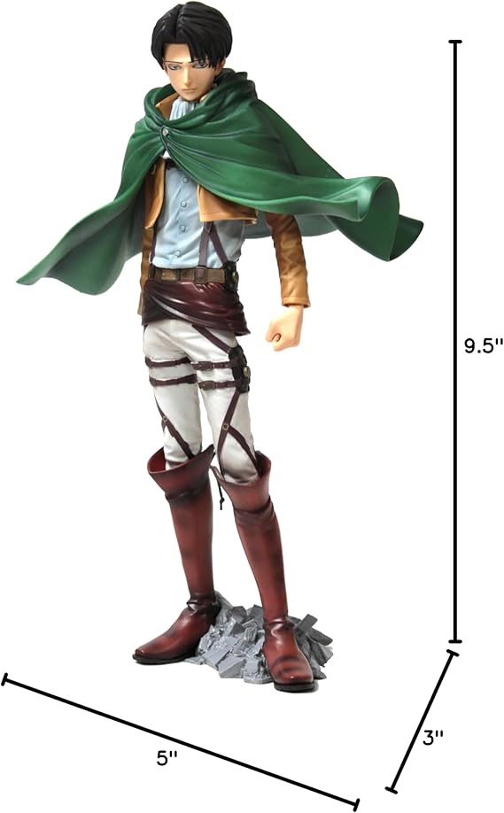 Attack on Titan Master Stars Piece 49088 9.5" Levi Ackerman Action Figure