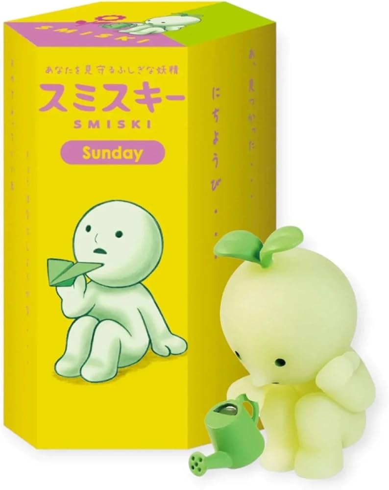 Smiski Sunday Glow in the Dark Figurines Blind Box