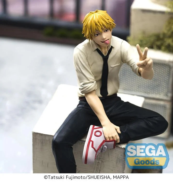 Chainsaw Man Denji Human Ver. Perching Figure by SEGA