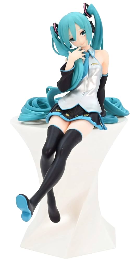 Vocaloid - Hatsune Miku - Original Outfit Noodle Stopper Figure Pearl By Furyu