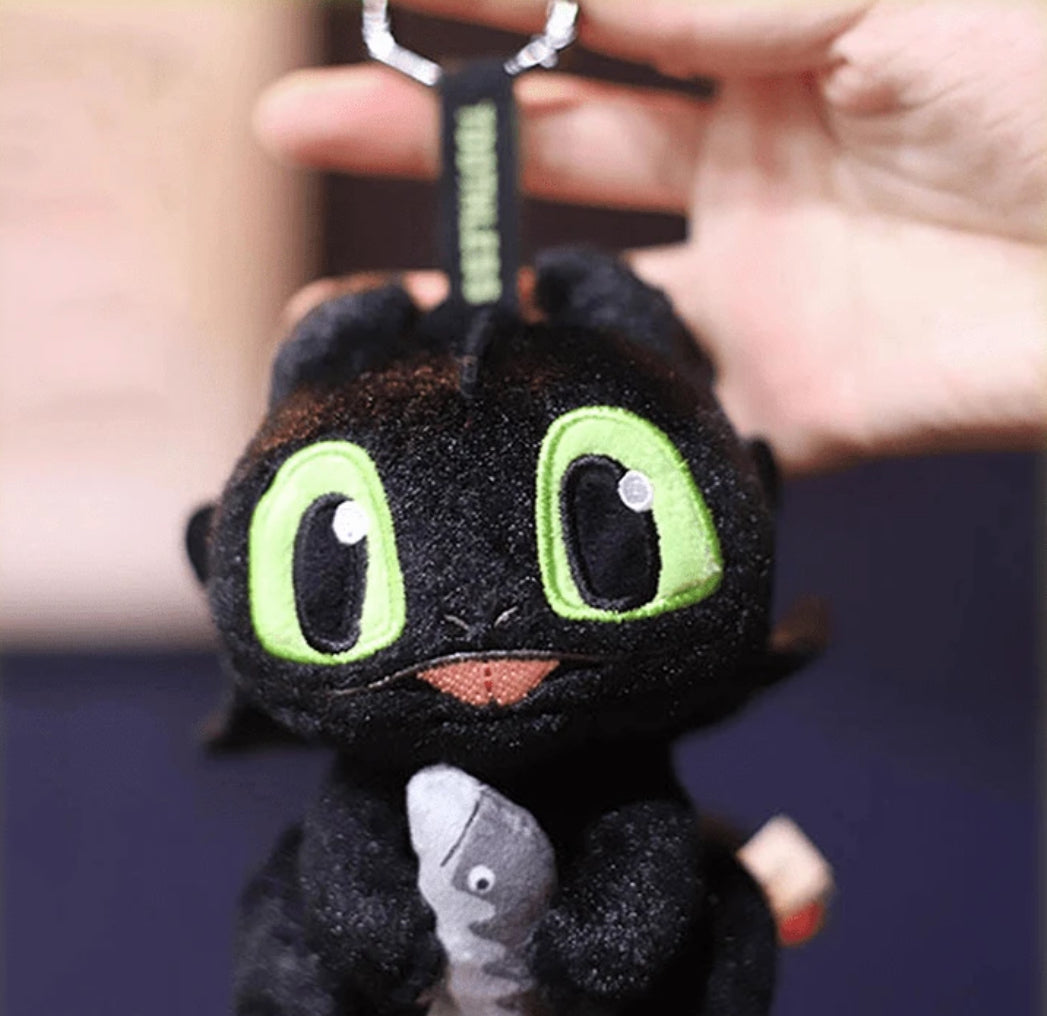 How to Train Your Dragon Toothless Official Plush Keychain