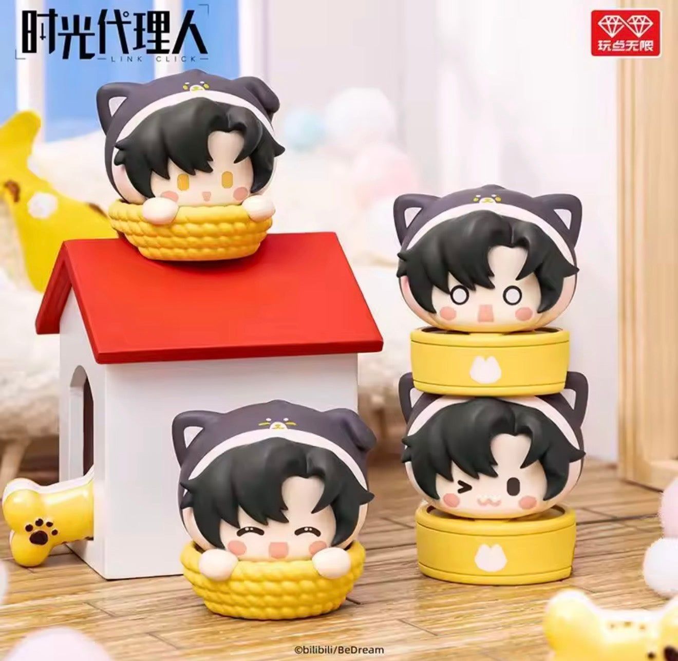 Original Link Click Pet Series Blind Bag Mini Model