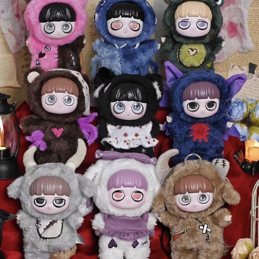 Kiki Night Elves Plush Keychain Blind Boxes