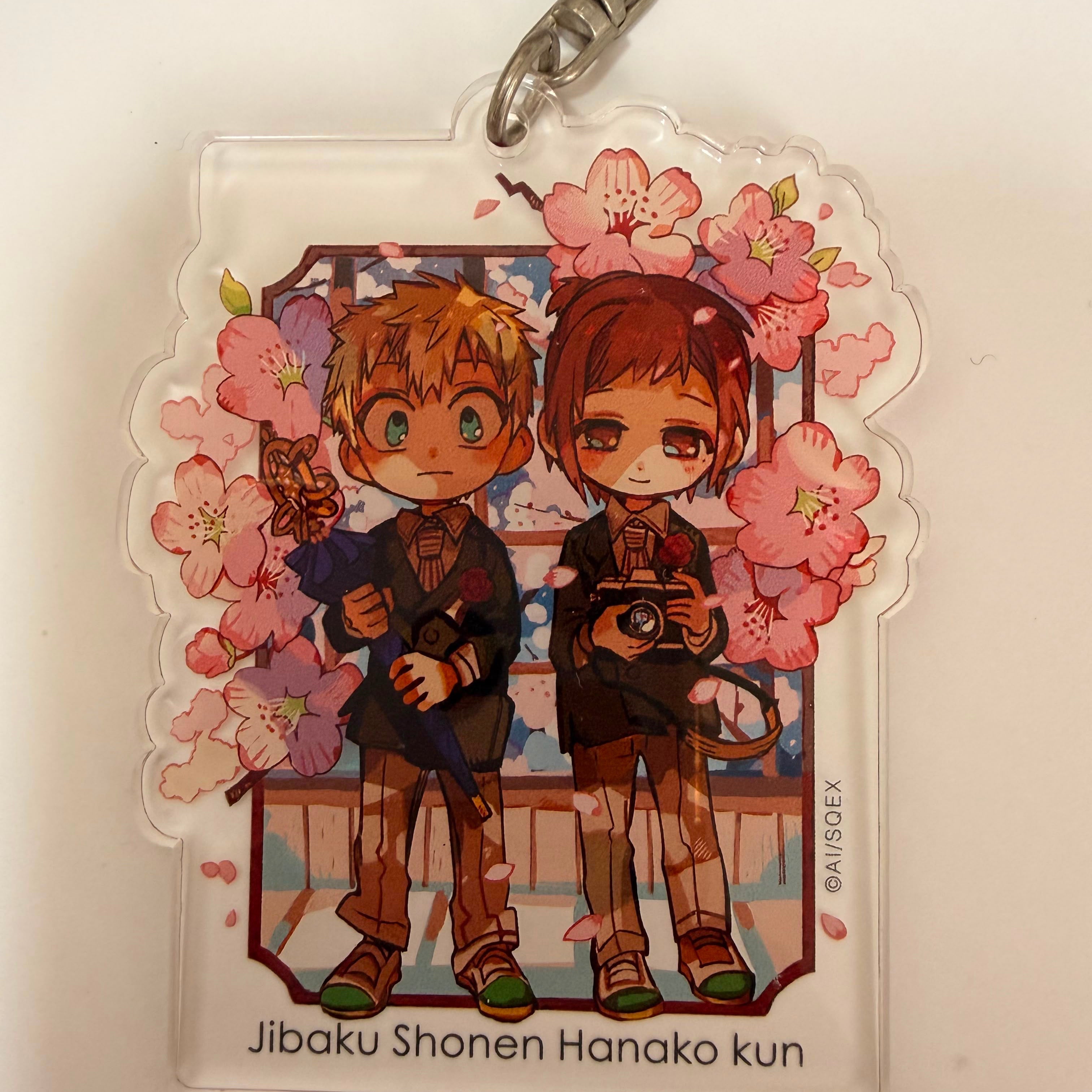 Toilet Bound Hanako-kun Kou Minamoto & Sousuke Mitsuba acrylic keychain