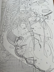 Naruto: Paint Jump Illustration Paint Book - OOP Japan