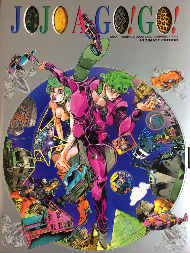 JOJO! A-GO!GO! Art book Hardcover English