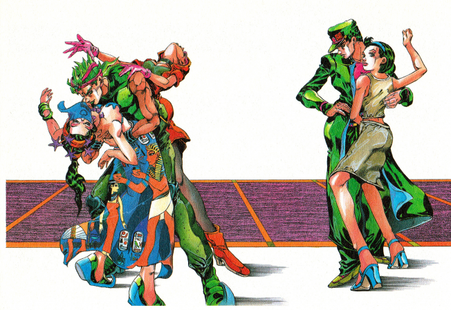 JOJO! A-GO!GO! Art book Hardcover English
