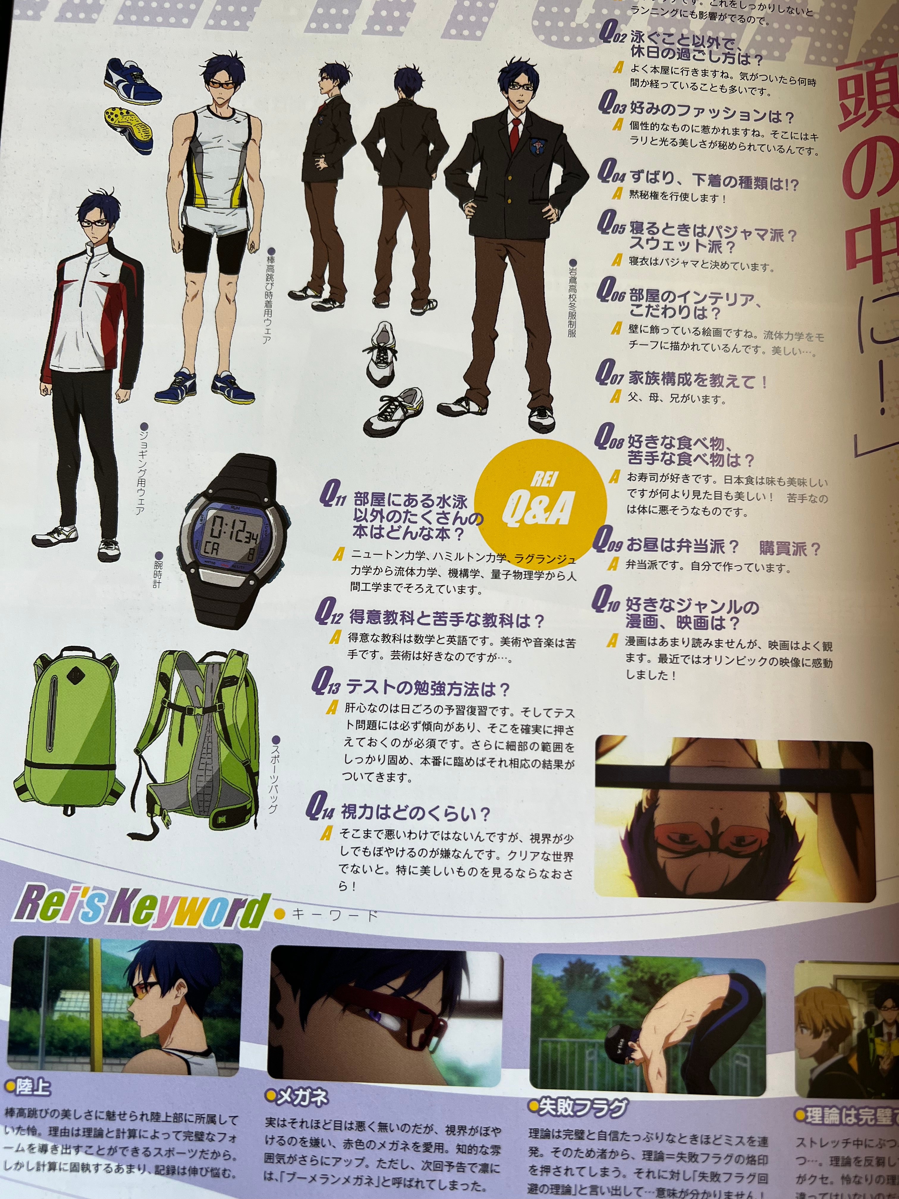 Free! Anime Artbook