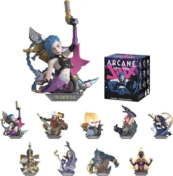 Arcane x Popmart Collector Blind Box Figures