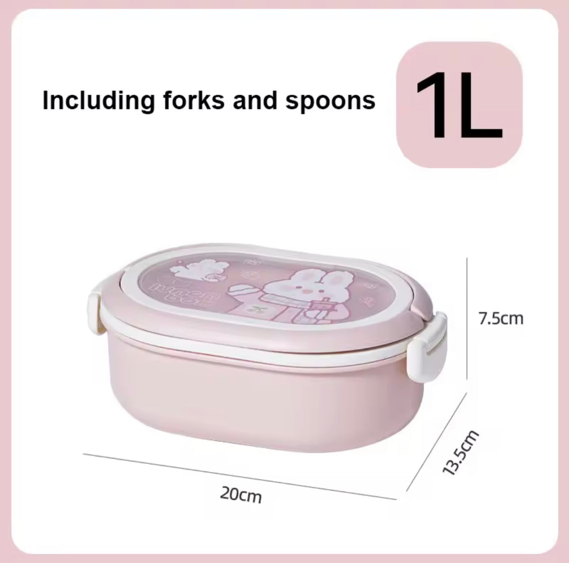 Kawaii Bunny Lunch Box