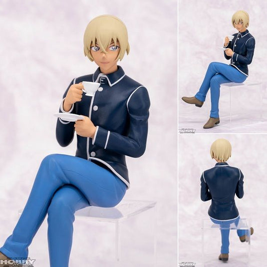 Detective Conan Amuro Perching Figure Teatime version