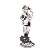 Alien Stage Bunny Themed Acrylic Stands