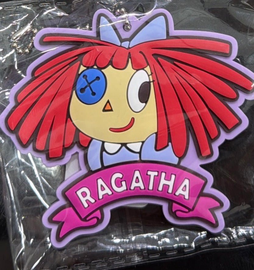 The Amazing Digital Circus Official Rubber Pukkuri Keychains