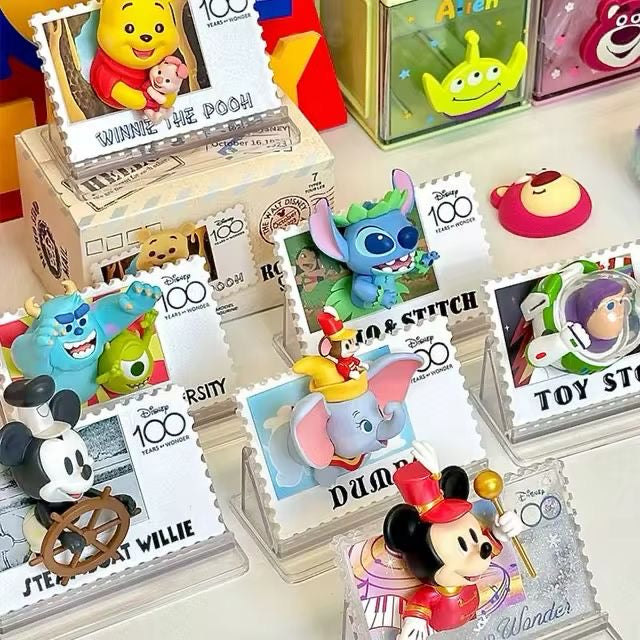 Miniso Disney Retro Stamp Collection Blind Box
