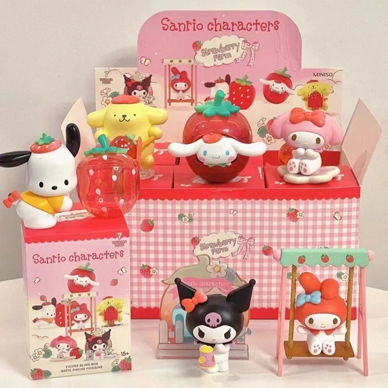 Sanrio Strawberry Farm Blind Boxes by Miniso