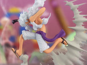 OPEN BOX COPPIA FIGURE Monkey D. Luffy Gear 5 VS Rob Lucci One Piece Scenic View